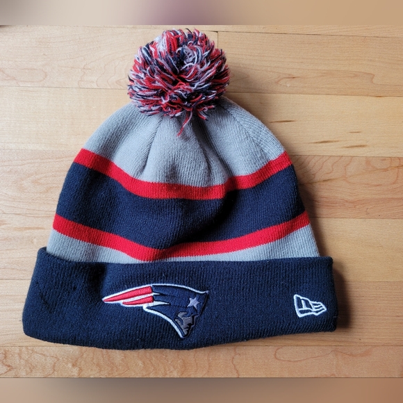 New England Patriots New Era Beanie Hat Toboggan NFL Football - Picture 5 of 7
